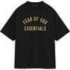 Футболка Essentials с круглым вырезом из джерси, черная, мужская, 125BT244190F