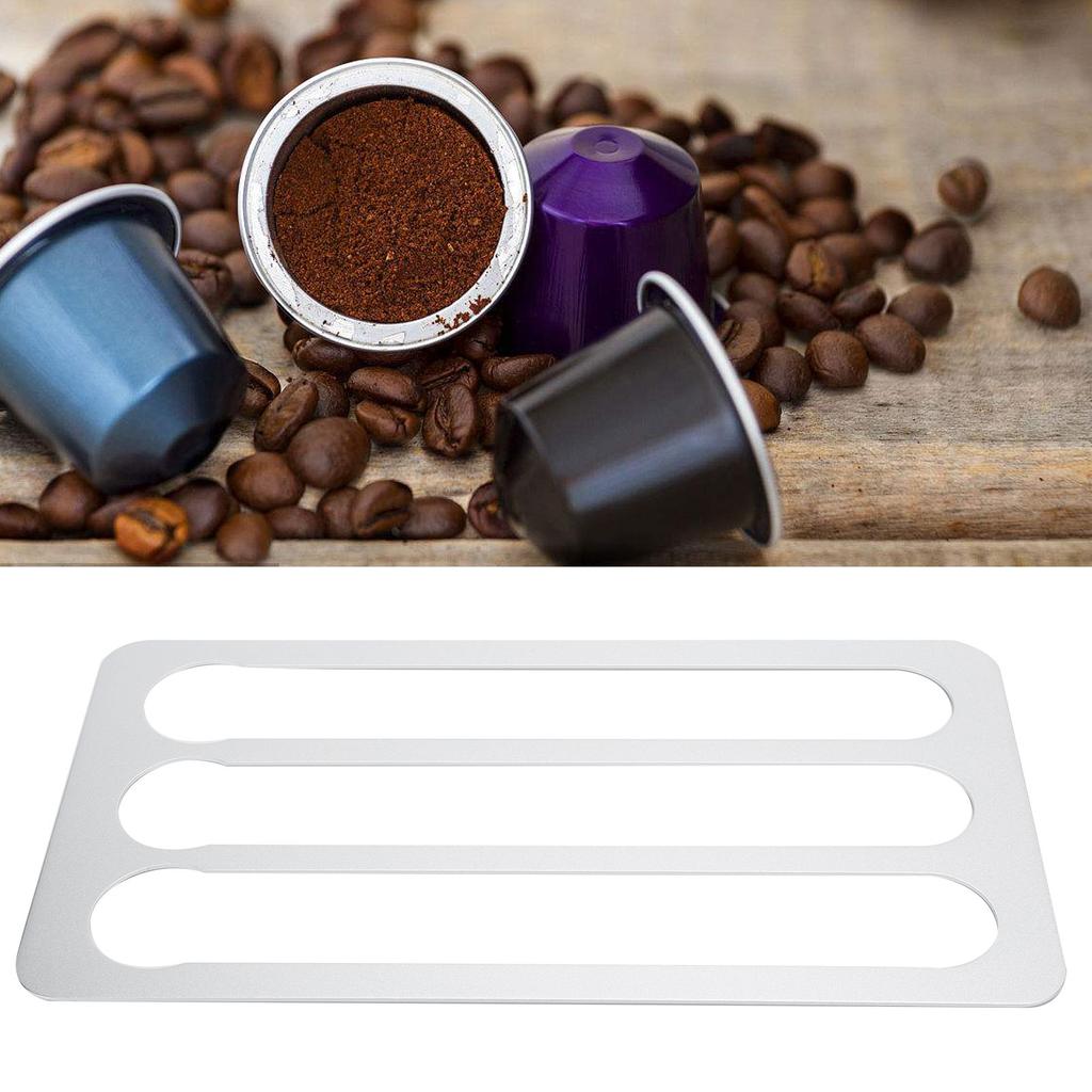 Wall Mounted Coffee Capsule Holder Coffee Pod Rack Storage Shelves Fit for   Gusto Capsule