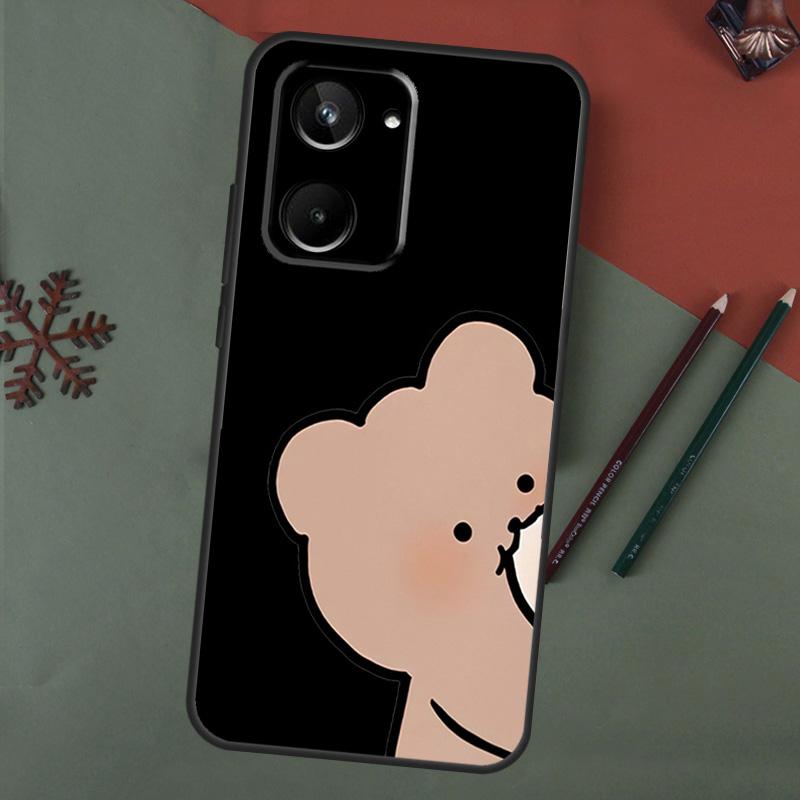 Funny Animal Dog Cats Tiger Couple For Realme C55 C35 C33 C31 C30 C25 C21Y C15 C11 8 9 10 11 Pro Plus GT Neo 5 3 2 2T 3T Case