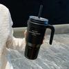 Large-Capacity Thermos Cup for Women, Good-Looking Ice Cup, Portable Car Coffee Cup, Outdoor Sports Water Bottle, Tea Cup