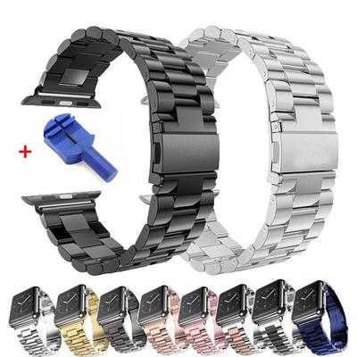 Сменный браслет из нержавеющей стали для Apple Watch, 1 шт., 38 мм, 40 мм, 41 мм, 42 мм, 44 мм, 45 мм, 49 мм, для Apple Watch, ремешок Ultra 8, 7, 6, 5, 4, 3, 2, 1 SE, ремешок