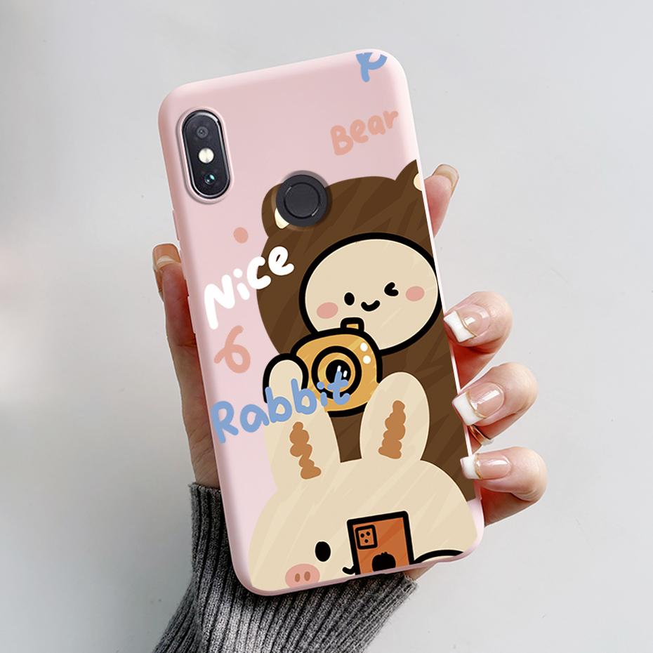 For Xiaomi Redmi Note 5 Pro Case Cute Rabbit Panda Cover TPU Soft Silicone Funda For Xiaomi Redmi Note 5 MEI7S MEI7 Note5 Bumper