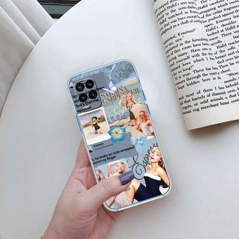 Sabrina Carpenter Transparent Phone Case for LG K22 K30 K40 K40S K41 K42 K50 K50S K51 K51S K52 K61 K62 K71 K92 Q61