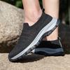 TUINANLE Мужская обувь без шнуровки, новые легкие прогулочные туфли, дышащая мужская летняя пляжная обувь, лоферы черного цвета