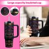 40oz Standard Packaging Portable 304 Stainless Steel Large Capacity Mug High-value Car Mug