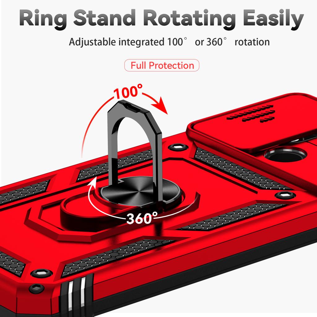 Для Redmi 10C 10 C чехол с магнитным кольцом-подставкой, раздвижная крышка, защитный чехол для камеры Poco C40 220333QPG C 40 Funda Poco C40 Capa