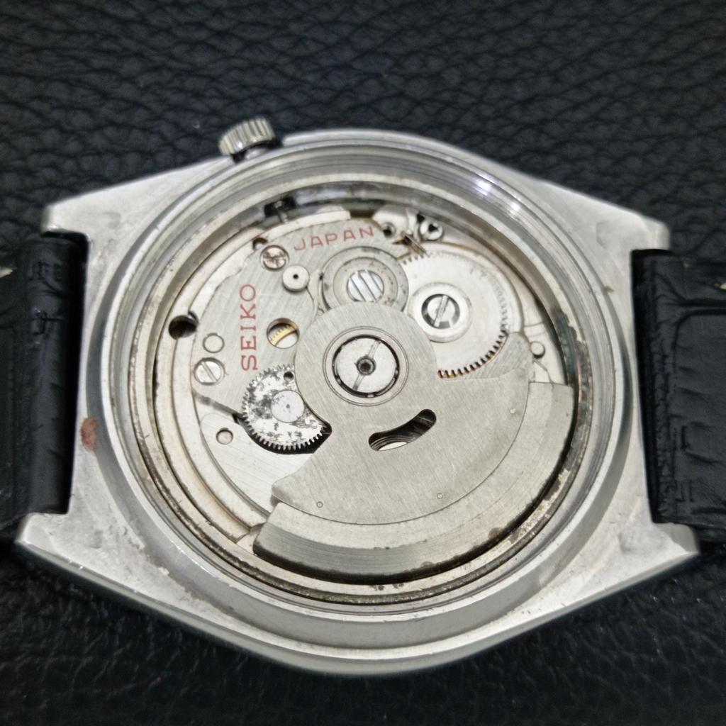 ВИНТАЖНЫЕ АВТОМАТИЧЕСКИЕ ЧАСЫ SEIKO 5 7019A ЯПОНИЯ МУЖСКИЕ С СИННИМ ЦИФЕРБЛАТОМ a708544-1