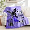 1pc Flannel Throw Blanket, Bunny,Friends,BingPattern Printed Blanket, Warm Cozy Soft Blanket For Couch Bed Sofa Car Office Camping Travellin