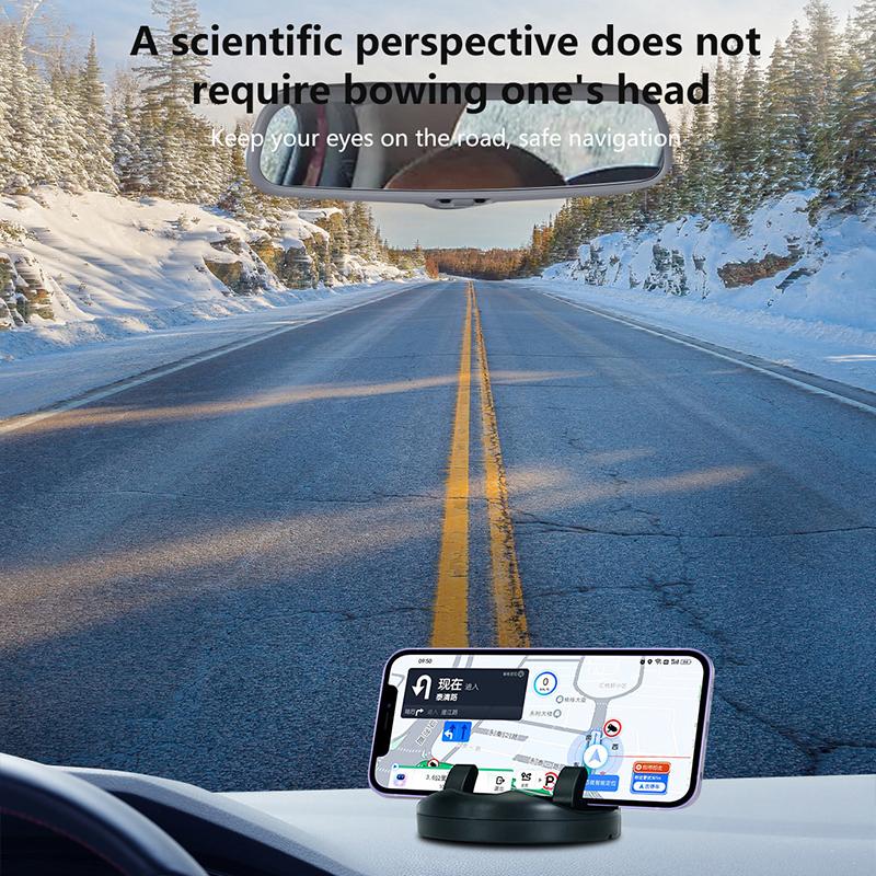 Держатель телефона на приборную панель автомобиля, временная парковка, номерной знак автомобиля, держатель телефона, вращающийся на 360 градусов, липкая противоскользящая накладка, автомобильный держатель для сотового телефона