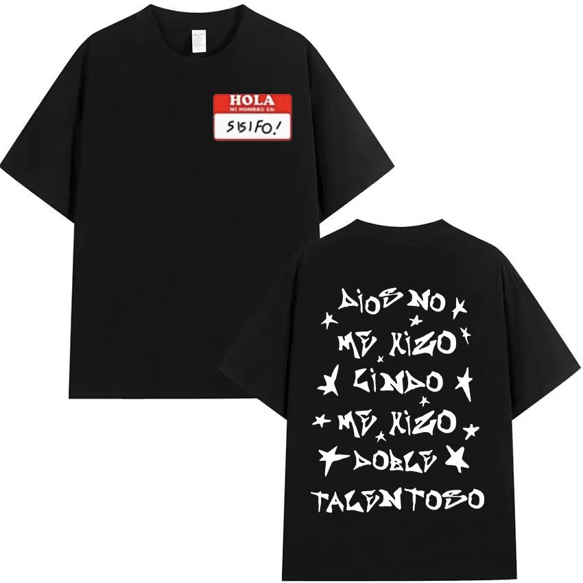 Rapper NSQK Hola Sisi Fo Mark Tour 2025 Album T Shirt Men Women Casual Fashion Cotton Short Sleeve T-shirt Hip Hop Clothing Tees
