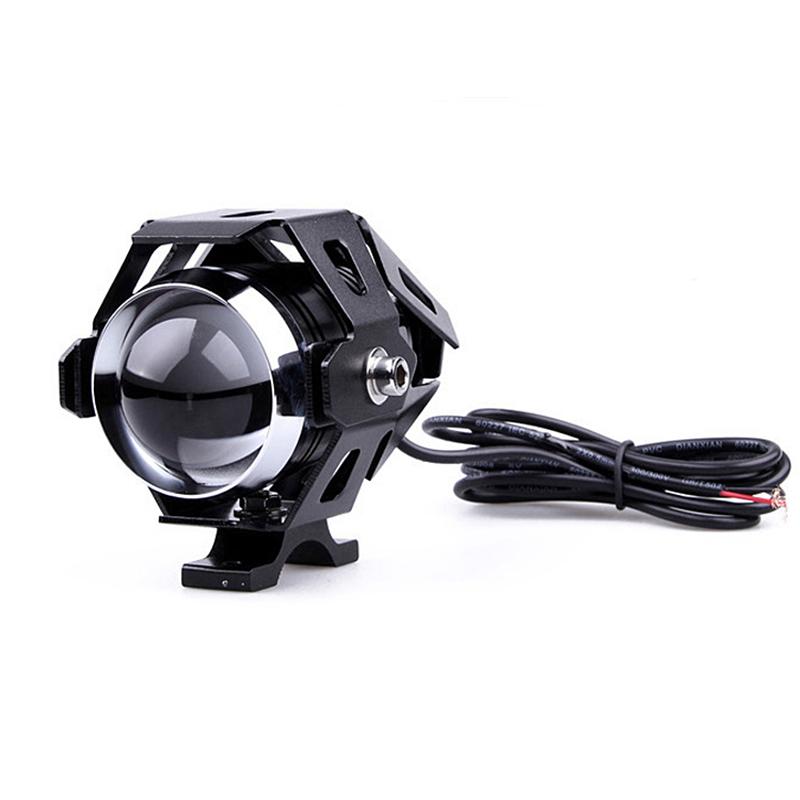 LMoDri мотоциклетные фары, вспомогательная лампа U5, светодиодный прожектор для мотоцикла, аксессуары 12 В 125 Вт, модифицированная часть 2