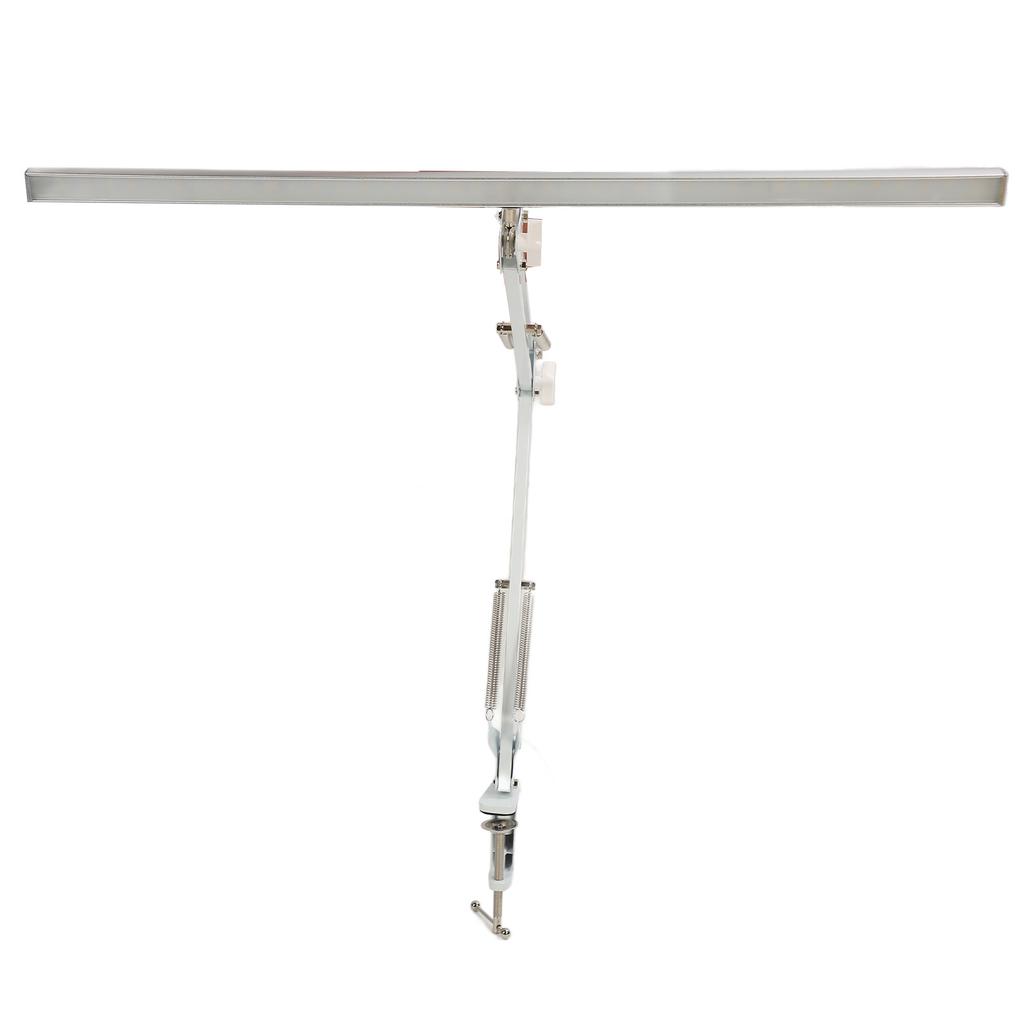 LED Buty Lamp with Clamp Clip On Desk Lighting Swing Arm Brightness Salon Lamp for Makeup Tattoo Eyebrow Rding