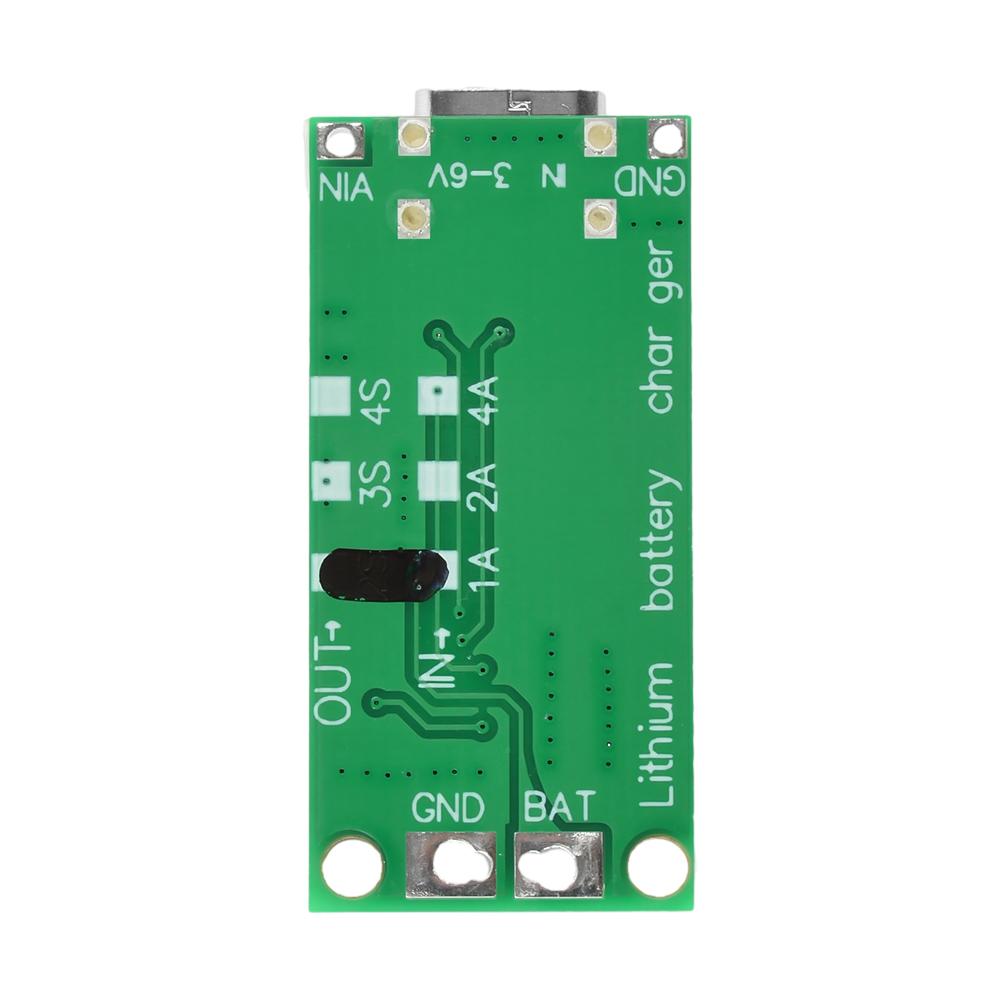 2S/3S/4S 1A 2A 4A Type-C To 8.4V 12.6V 16.8V Step-Up Boost LiPo Polymer Li-Ion Charger DC 36V 18650 Lithium Battery