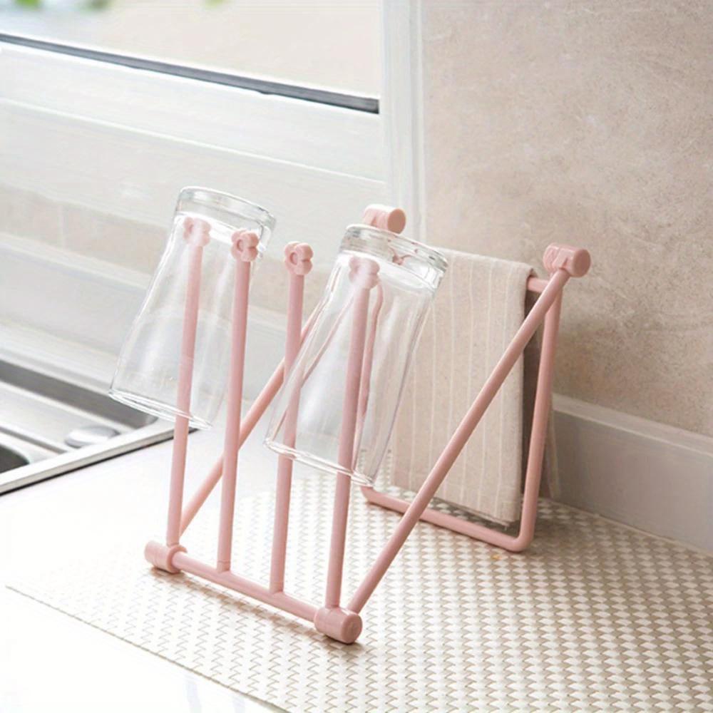 1PC Free Standing Towel Rack Holder, Dishcloth Hanger, Hand Towel Stand, Tea Towel Holder, Kitchen Rag Drying Stand