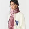 SEARCH410 Velvet Muffler Deep Magenta