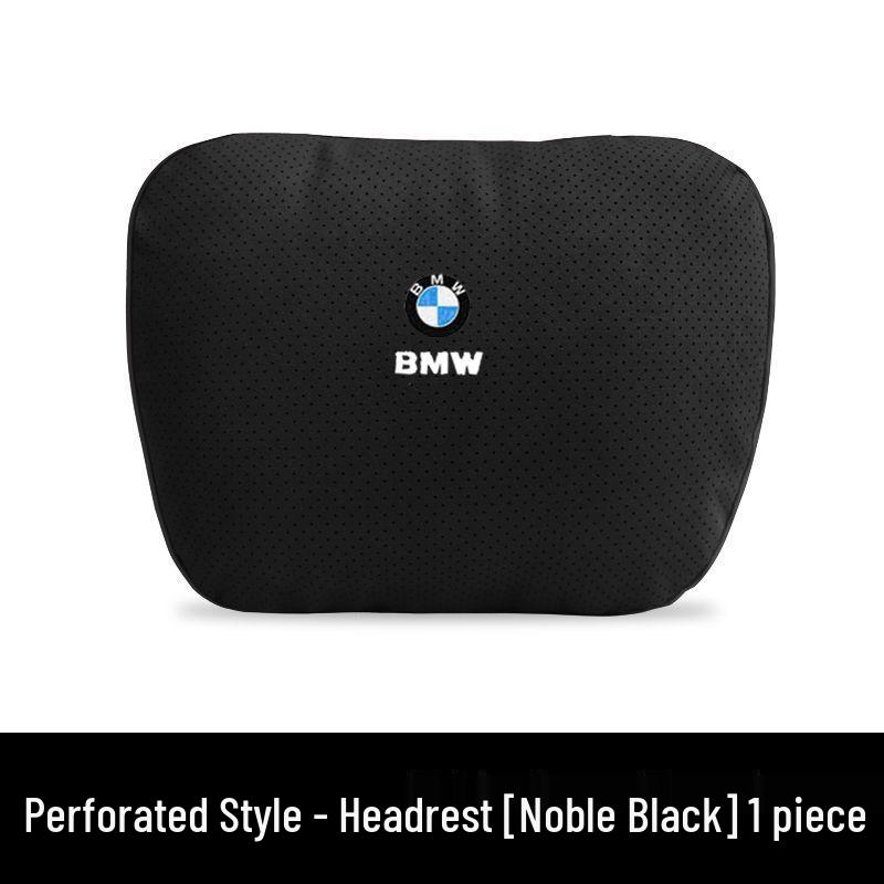 BMW Headrest Neck Support & Lumbar Cushion for 1, 3, 5, 7 Series & X1-X6