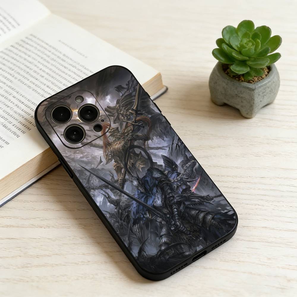 D-Dark S-Souls Phone Case Silicone Soft For IPhone 17 16 15 14 13 12 11 X XR Plus Pro Max Plus