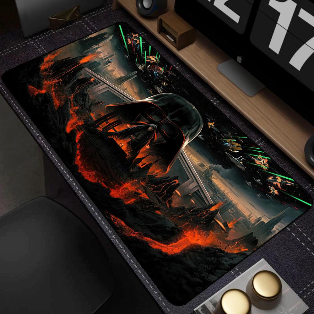 Pc Gaming Nonslip Mouse Pad 400x900mm Lock Edge Keyboard Mouse Mat Large Gamer Rubber Antislip Base Desk Mat Star Wars Mousepad