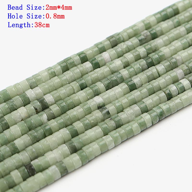 1strand 4/6/8/10mm Natural Stone Flat Beads Druzy Quartz Crystal Loose Spacer DIY Bracelet Necklace Fashion Jewelry