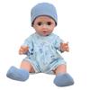 Кукла-реборн morytrade, детская массажная кукла для купания, милая, 40 см (мальчик (Синяя пижама))