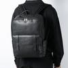 Genuine Leather Backpack for Men Simple Fashion Computer Backpack Vegetable Tanned Cowhide Business Bag
