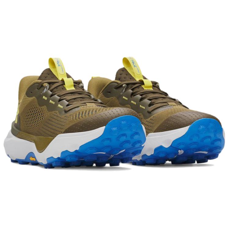 Under Armour Infinite Pro Удобные Универсальные Прочные Низкие Кроссовки для Трейлраннинга Унисекс Кроссовки Зеленый 3027202-320