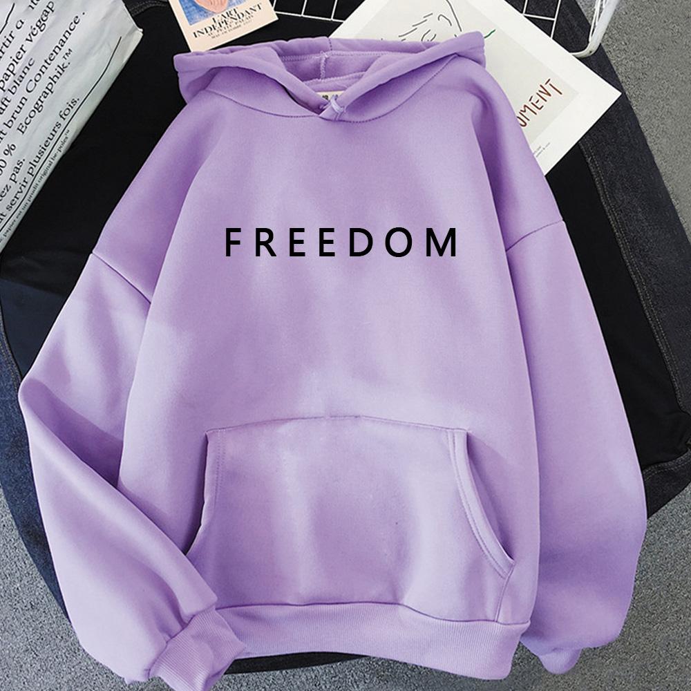 Charlie Kirk FREEDOM Hoodie Print Sweatshirts Men/women Long Sleeve Pullovers Aesthetic Winter Clothing Oversized Pullovers
