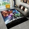 1pc Avengers Pattern Area Rug Soft Flannel Floor Mat for Living Room, Office, Bedroom and Carpet, Sofa Coffee Table Floor Mat