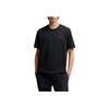 Moncler Logo Patch Cotton Round Neck Loose T-Shirt Men tops Navy-Blue K2-091-8C00037-8390T-778