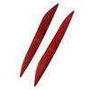 For Vehicle Rear Safety Reflector Pair Car Bumper Light Reflector Part Non-deformation Structure Quick tallation
