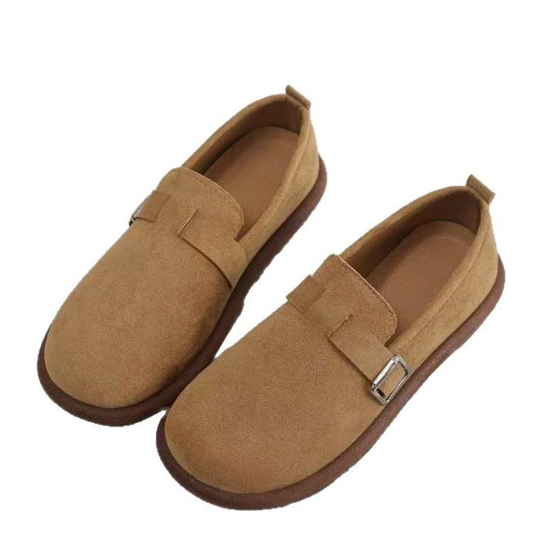 Новая обувь Doudou женская низкая дышащая одинарная обувь весна и осень повседневная на одной педали на мягкой подошве обувь для мамы