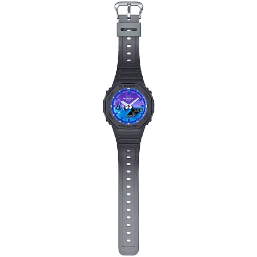 Casio Watch G-Shock Flame Inside Series GA-2100FL-1AJF Men's Black