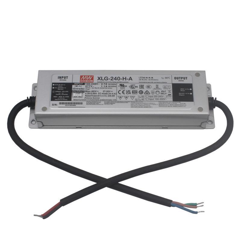 MEAN WELL XLG-240-H-A Constant Power Waterproof Outdoor Street Light Power Supply