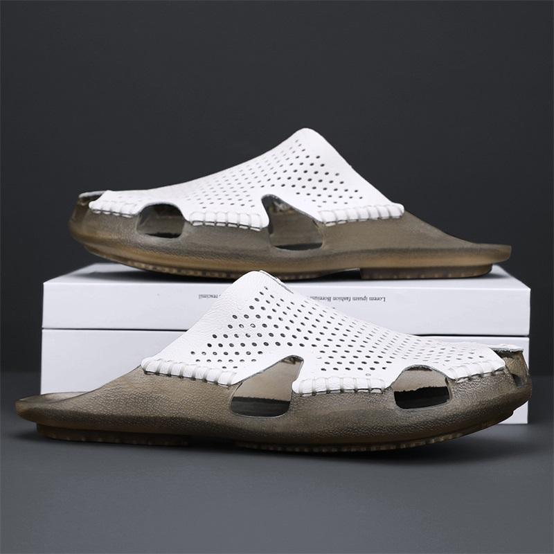 Модные летние уличные сандалии для мужчин Дышащая обувь для хайкинга Вода Пляж Мужские сандалии Кемпинг Скалолазание Аква Кроссовки