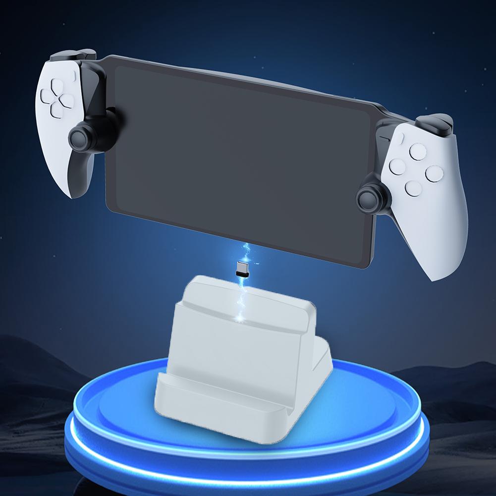 Для PS Portal Зарядная док-станция Streaming Handheld Type-C Зарядная стойка для игровой консоли Зарядная станция для Sony PlayStation 5 Portal