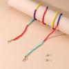 Colorful Colorful Bead Glasses Chain Metal Chain Eyeglass Lanyard Non-slip Sunglasses Chains  Girls