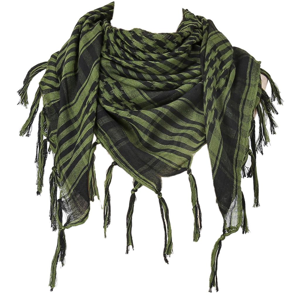 Стильный шарф Шемаг, бахрома, клетчатая арабская шаль для мужчин и женщин, мусульман, пылезащитный головной убор, пустынный шейный платок