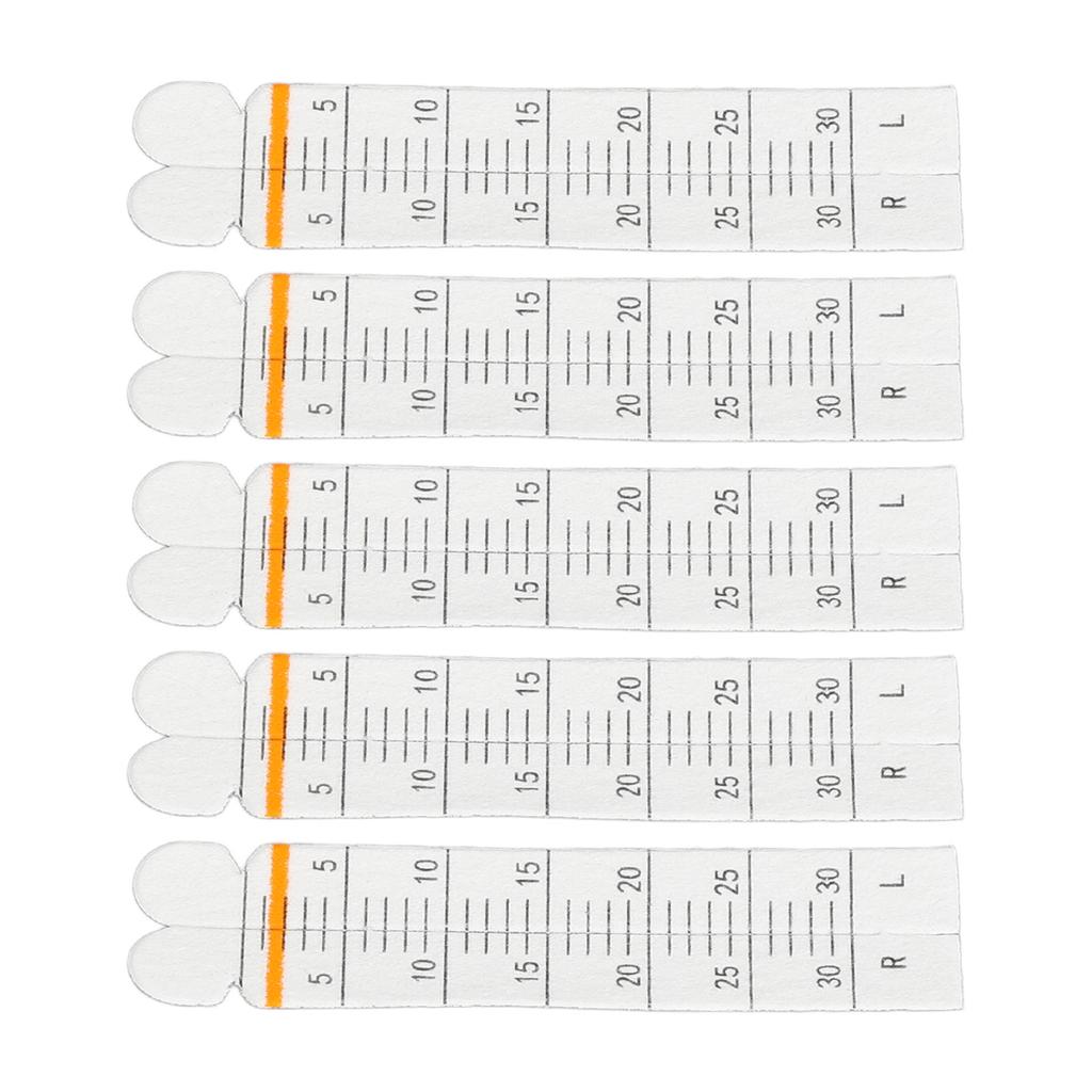 10 Packs Tear Secretion Disorders Test Strips Individually Packaged Accurate Fluorescein Ophthalmic