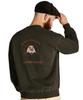 Schott PIGMENT EAGLE CREW SWEAT, Мужской, Размер 2XL, 010, Черный, 782-5232005