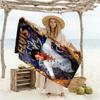 Golden Elvis Anniversary Beach Towel Super Soft Microfiber Quickdry Fabric Comfortable Lightweight