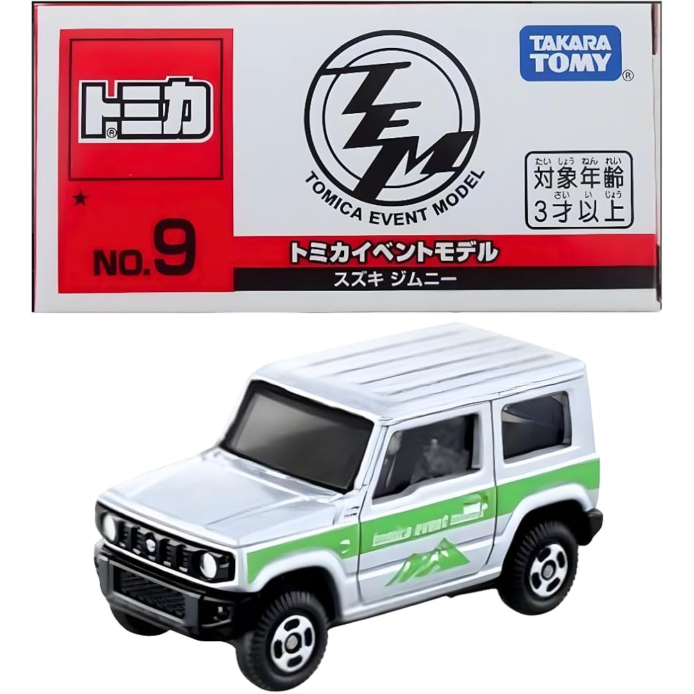 Tomica Event Model No.9 Suzuki Jimny Diecast Toy Car 1:64 Scale Collectible Vehicle
