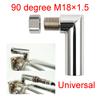 M18X1.5 O2 Oxygen Spacer Sensor Angled Extender 90 Degree 02 Bung Extension