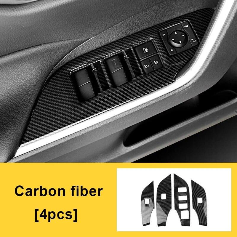 Для Toyota RAV4 XA50 2022 аксессуары для интерьера автомобиля, оконное стекло, подъемный переключатель, панель подлокотника, декоративные накладки