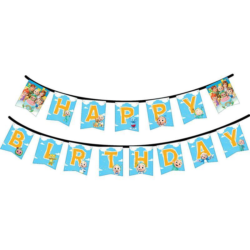 Vibrant Family Birthday Party Supplies Set With Cheerful Plates And Decor Elements