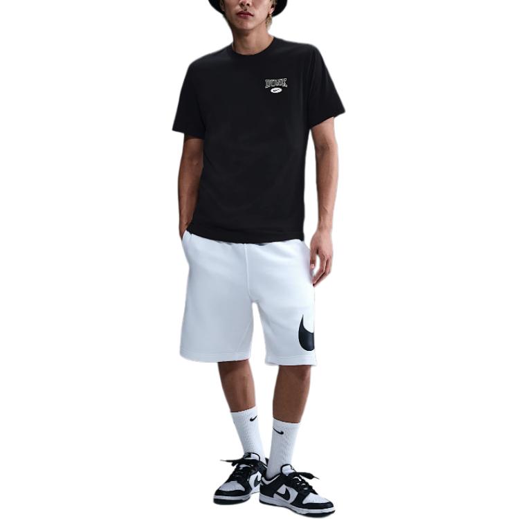 Nike Sportswear Soft Comfortable Casual Short Sleeve T-Shirt Men Tops Black HJ0773010