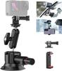 Ulanzi Suction Cup Car Mount for and DJI Aluminum Alloy Car Attaches To and Side Easy 1kg Weight Compatible with GoPro Hero DJI Osmo Pocket Action and