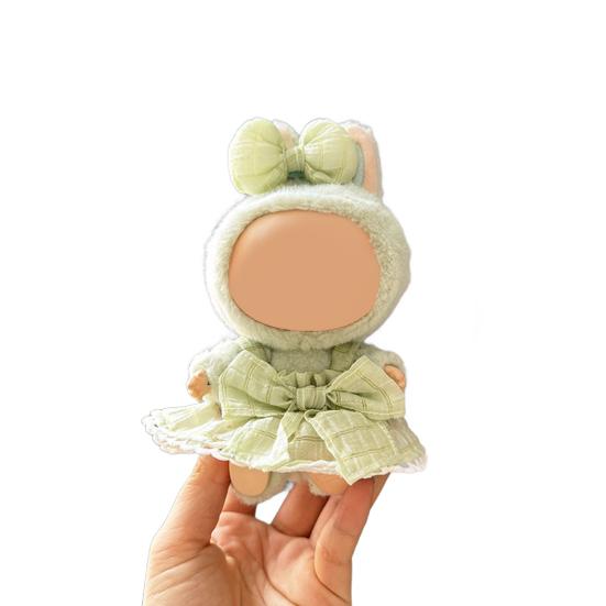 Набор одежды для куклы 17 см Набор из 2 предметов Юбка с головным убором Наряд для игры Одежда для куклы Модные аксессуары для куклы