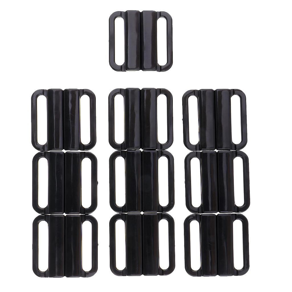 10 Set Bra Closure Sewing Clips Back Strap Holder Accessories