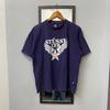 Винтажная футболка STUSSY 90-х с графикой Avirex Rip-Off Logo, выцветшая, размер Medium