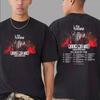 Футболка Warn.ing Band Keep Me Fed World Tour 2025 Размеры от S до 4XL Унисекс